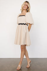 Cecelia Short Dress | Sand - Baltic Born