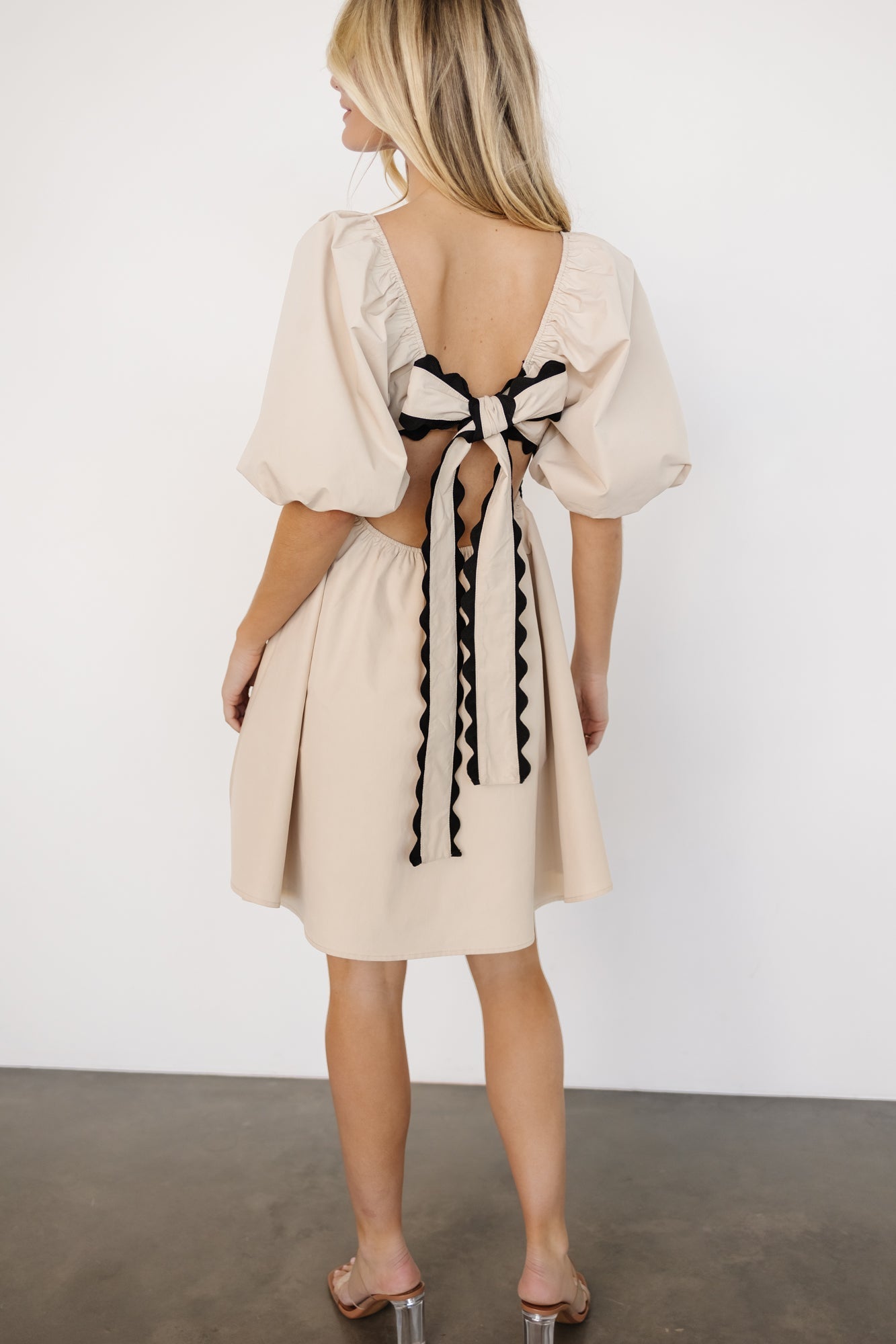 Cecelia Short Dress | Sand - Baltic Born