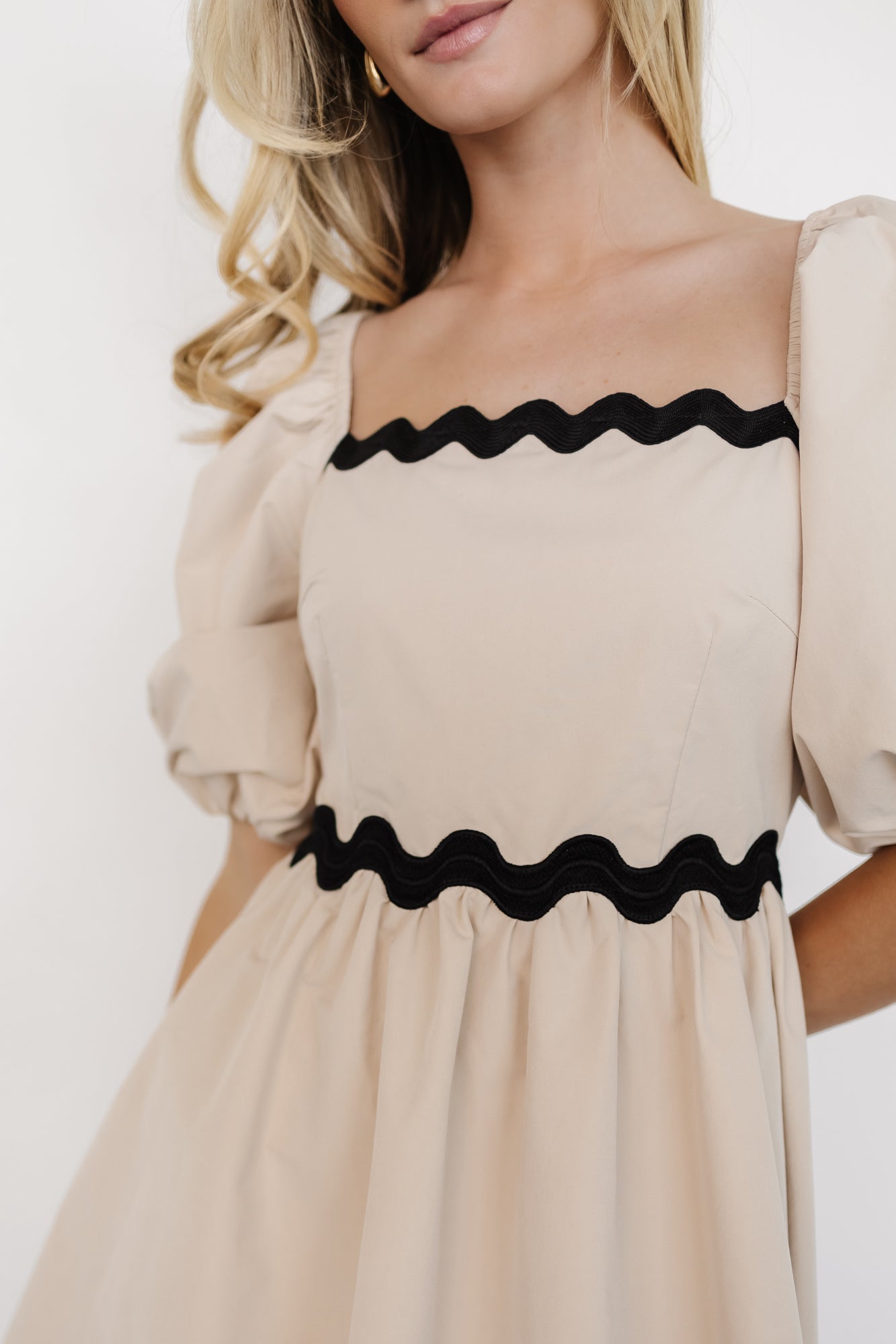 Cecelia Short Dress | Sand - Baltic Born