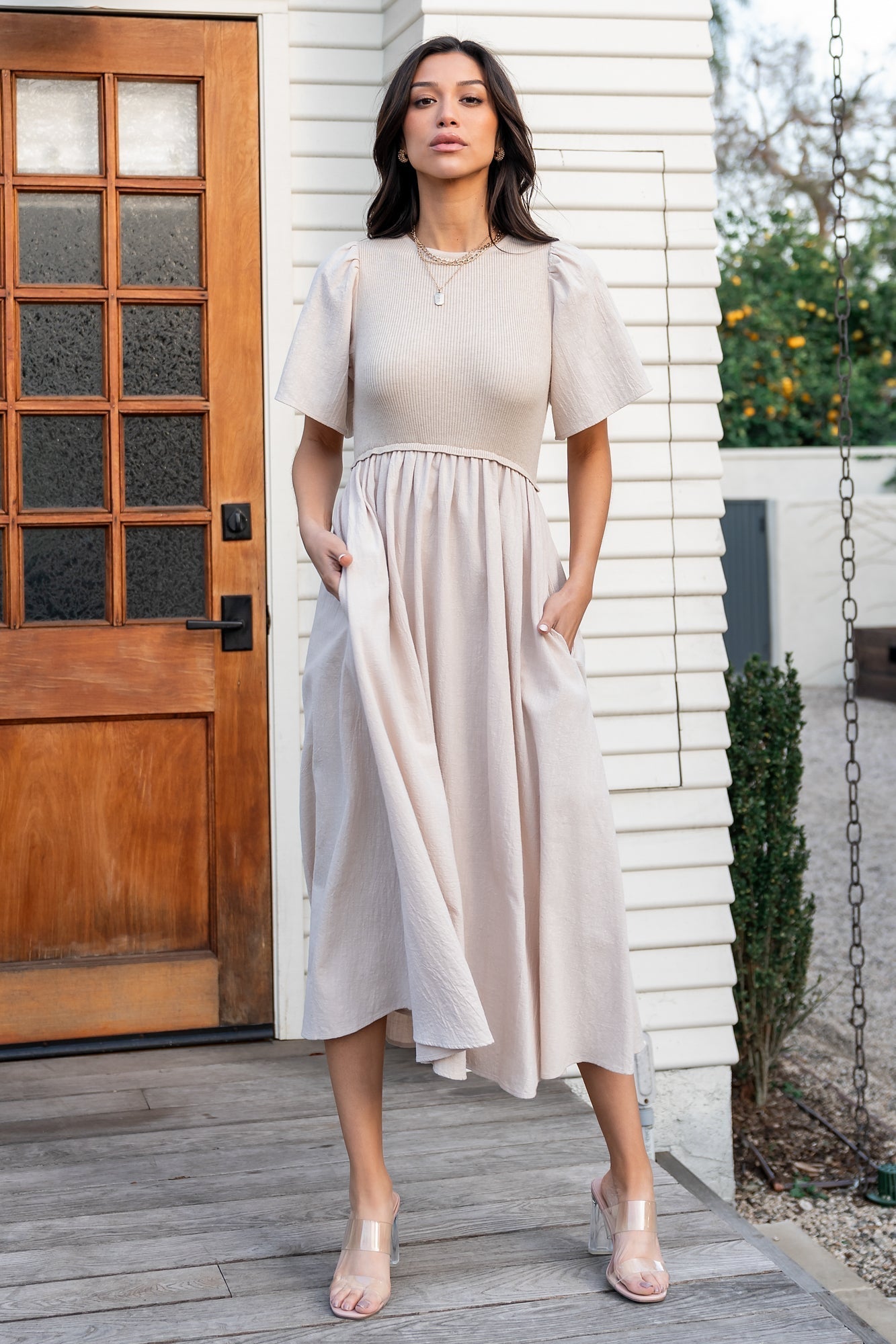 Cici Sweater Dress | Natural - Baltic Born