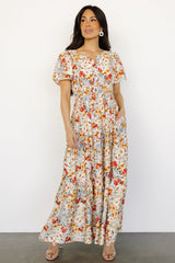 Claudia Maxi Dress | Multi Floral - Baltic Born