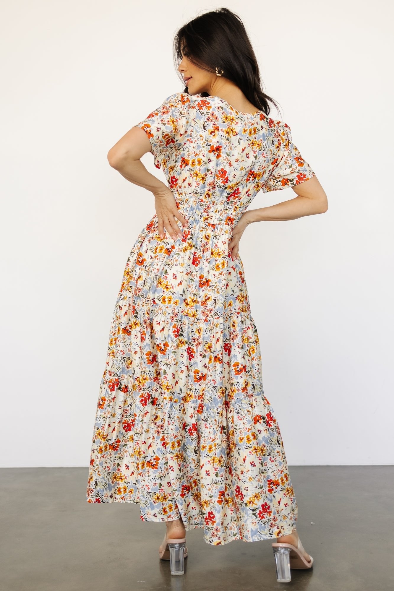 Claudia Maxi Dress | Multi Floral - Baltic Born