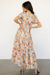 Claudia Maxi Dress | Multi Floral - Baltic Born