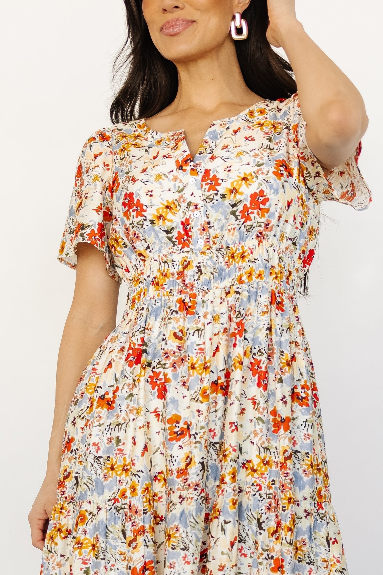 Claudia Maxi Dress | Multi Floral - Baltic Born