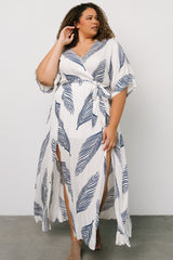 Corinth Print Maxi Dress | Navy - Baltic Born
