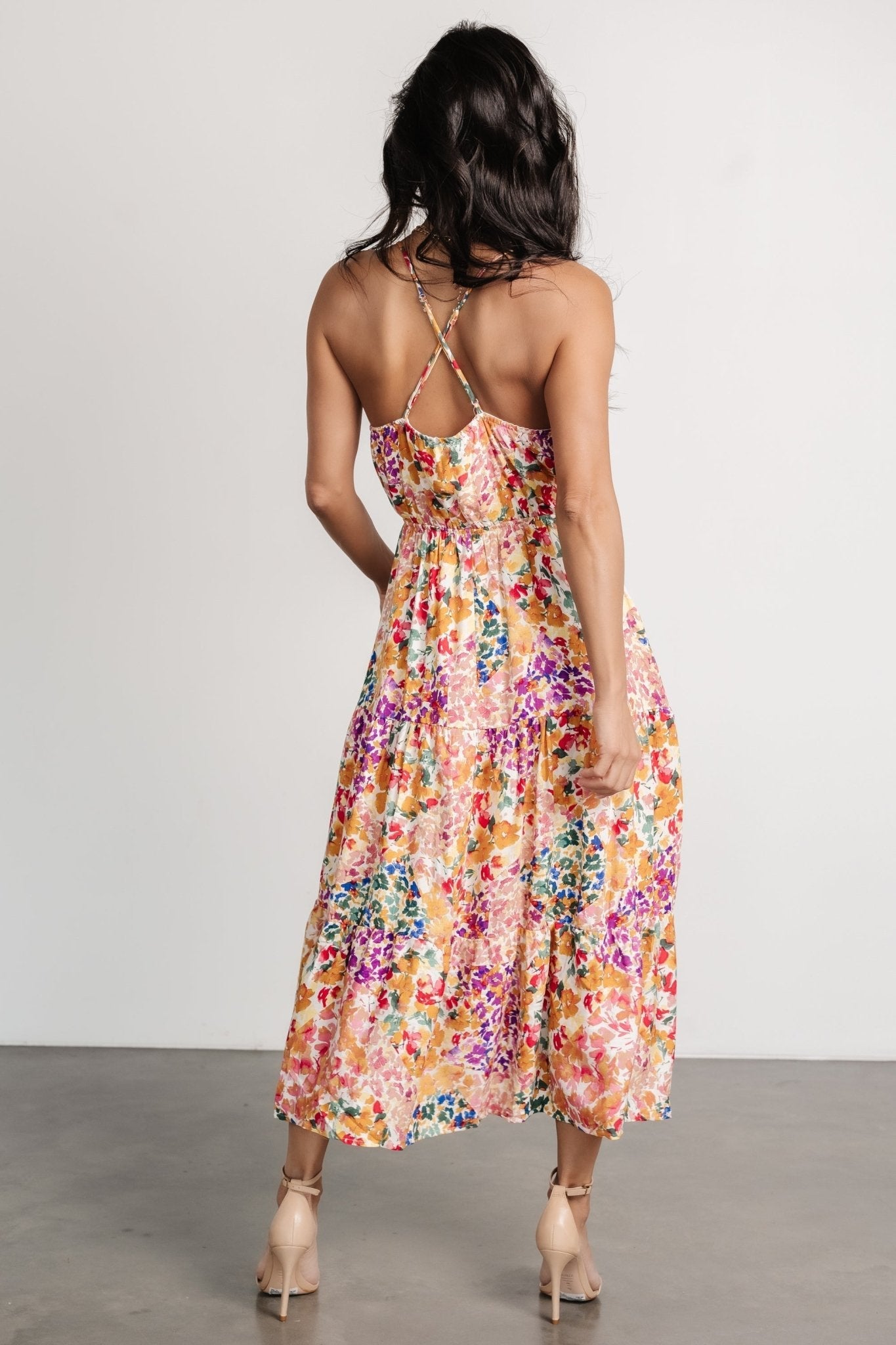 Coronado Midi Dress | Multi Floral - Baltic Born