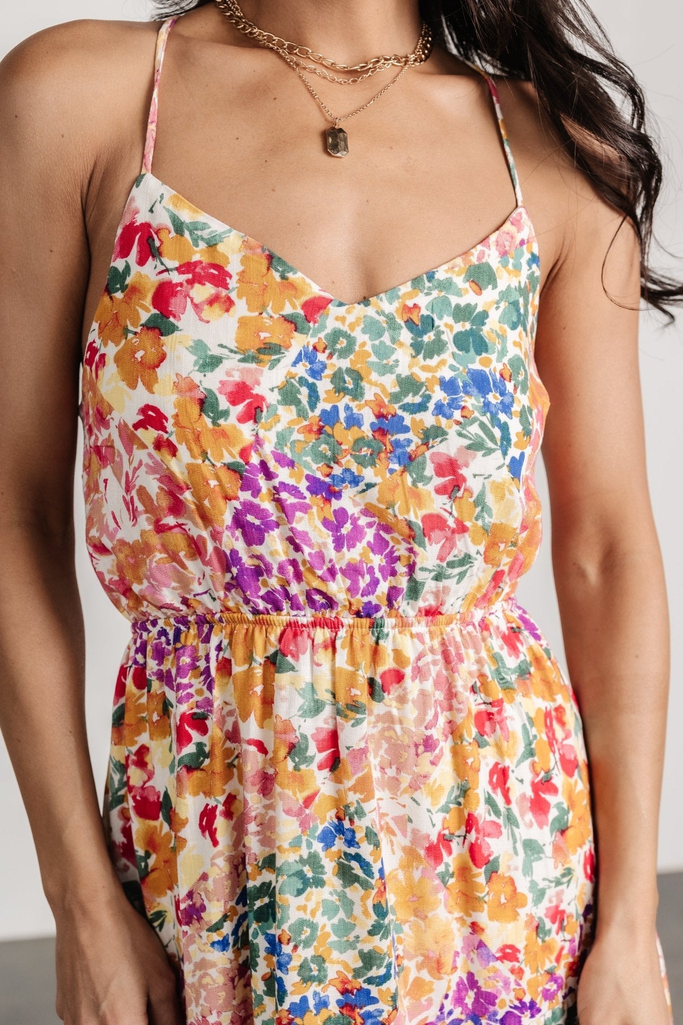 Coronado Midi Dress | Multi Floral - Baltic Born