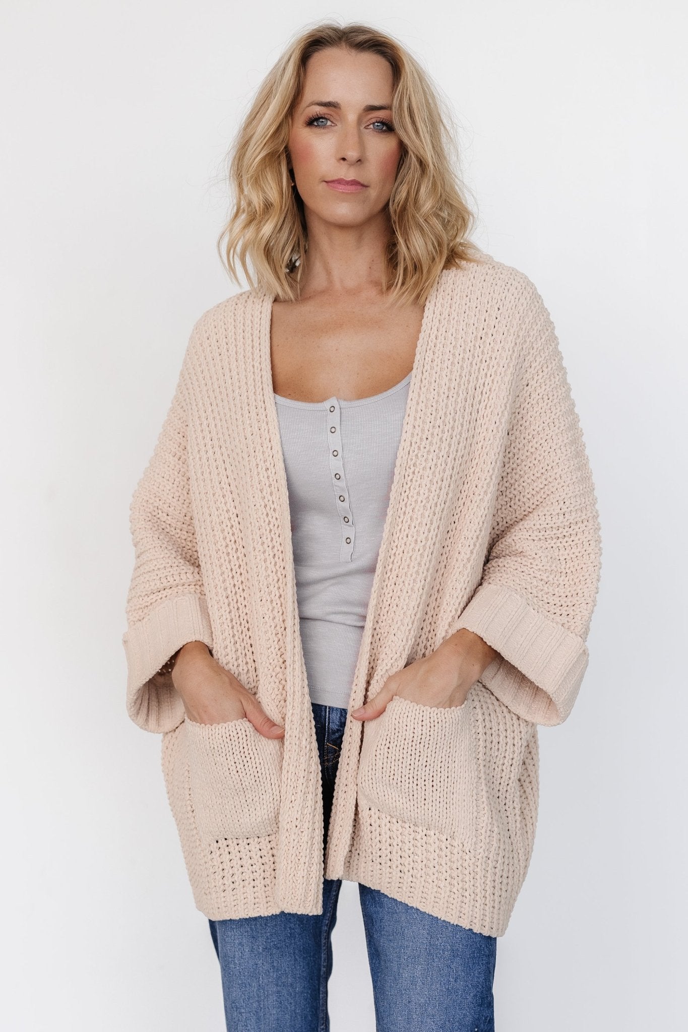 Cybele Oversized Cardigan | Natural - Baltic Born