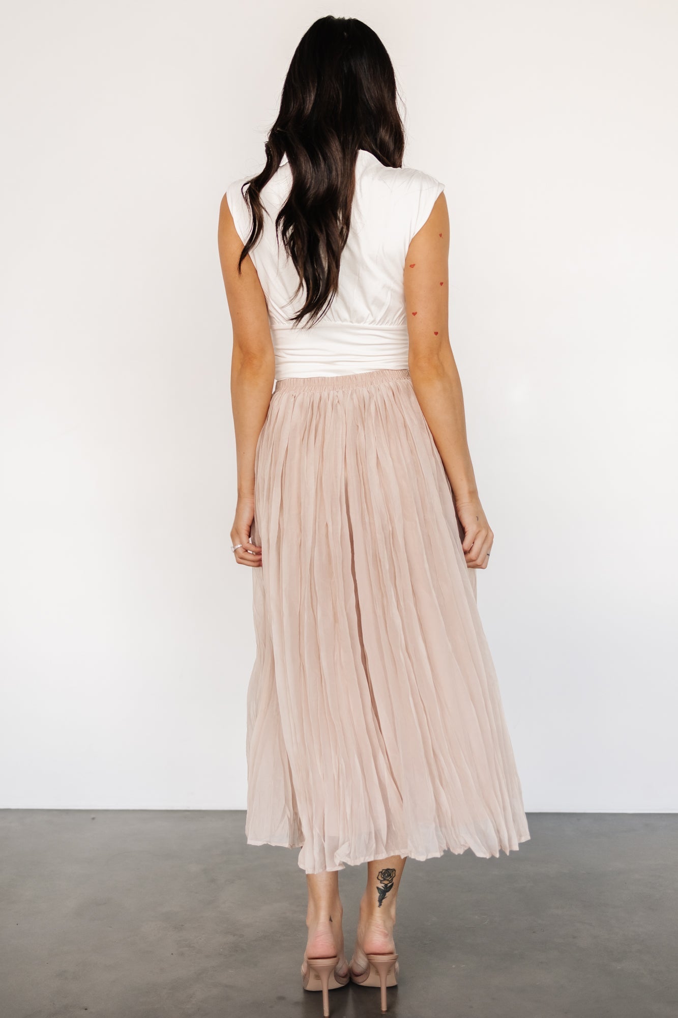 Cyra Midi Skirt | Natural - Baltic Born