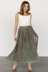 Cyra Midi Skirt | Sage - Baltic Born