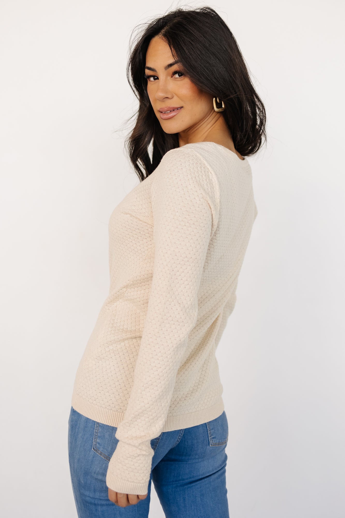 Debbie Knit Top | Cream - Baltic Born