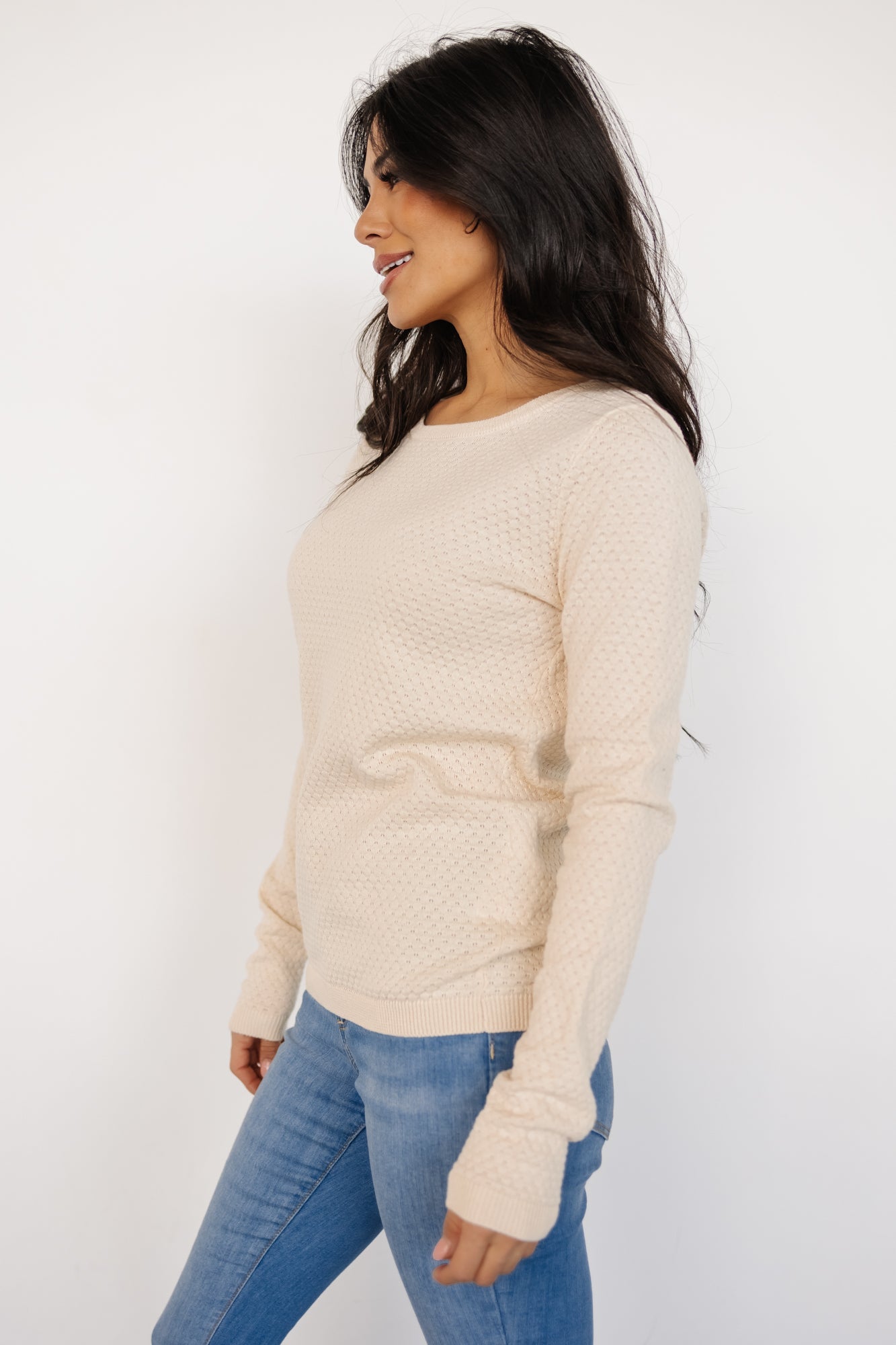 Debbie Knit Top | Cream - Baltic Born