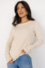 Debbie Knit Top | Cream - Baltic Born