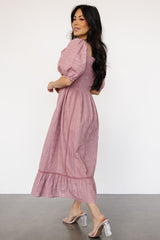 Delaney Eyelet Dress | Dusty Mauve - Baltic Born