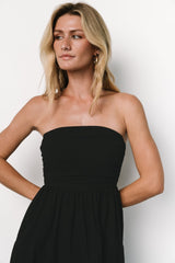Delray Strapless Dress | Black - Baltic Born