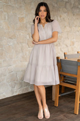 Dita Short Dress | Natural - Baltic Born