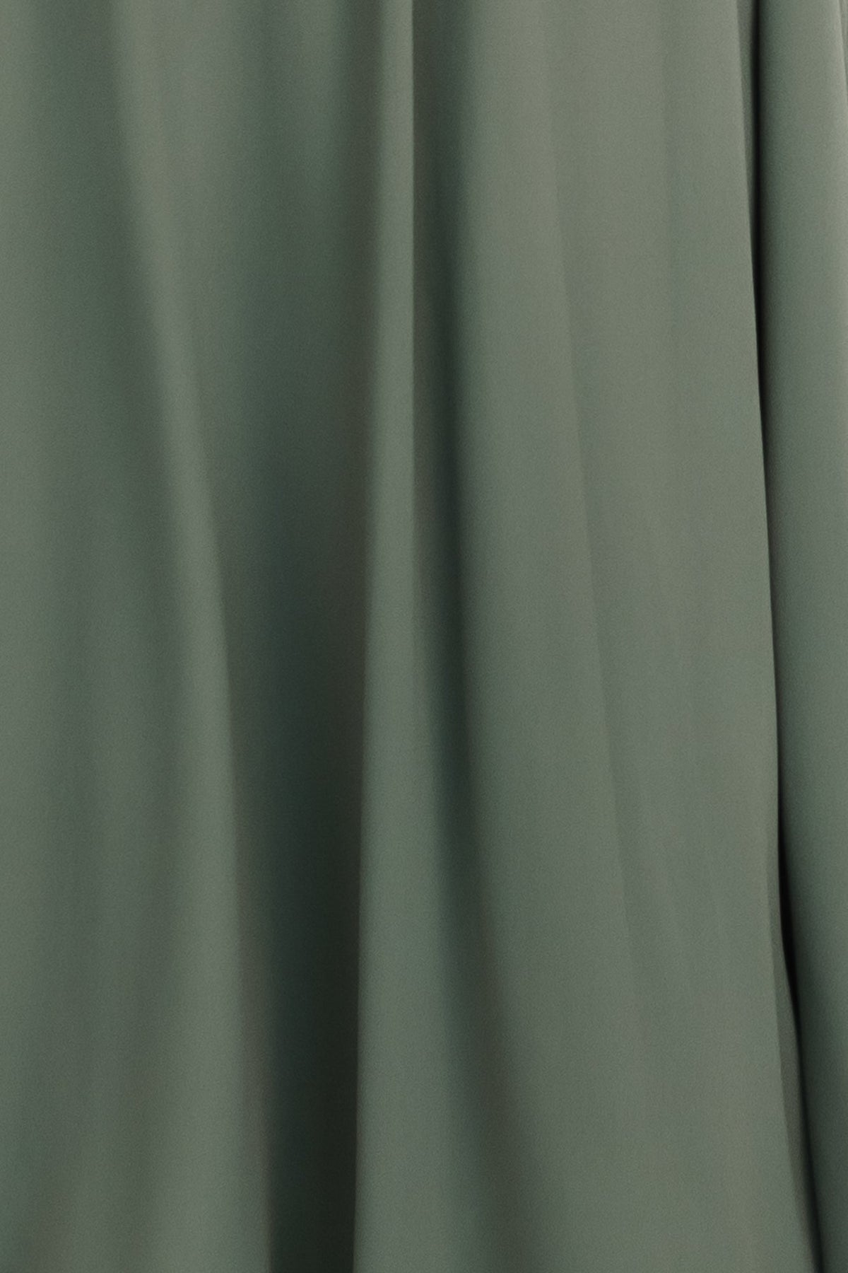 Fabric Swatch - Naomi Chiffon | Dark Sage - Baltic Born