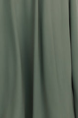 Fabric Swatch - Naomi Chiffon | Dark Sage - Baltic Born