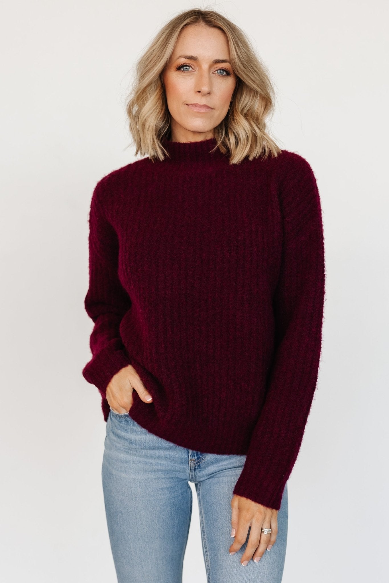 Fallon Sweater | Mulberry - Baltic Born