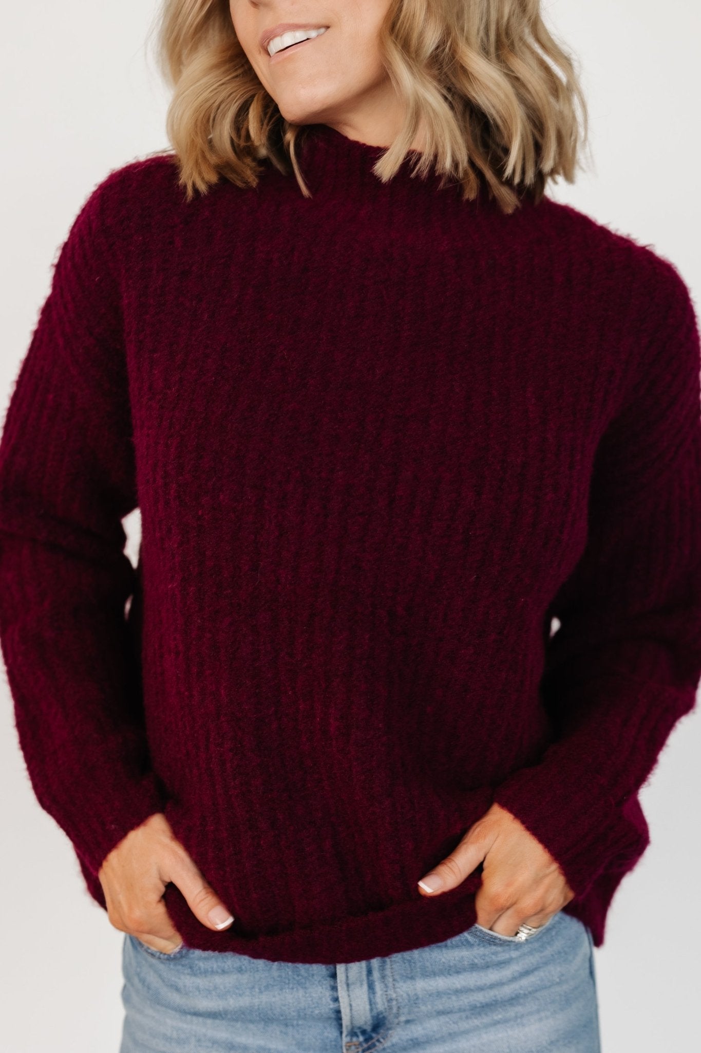 Fallon Sweater | Mulberry - Baltic Born