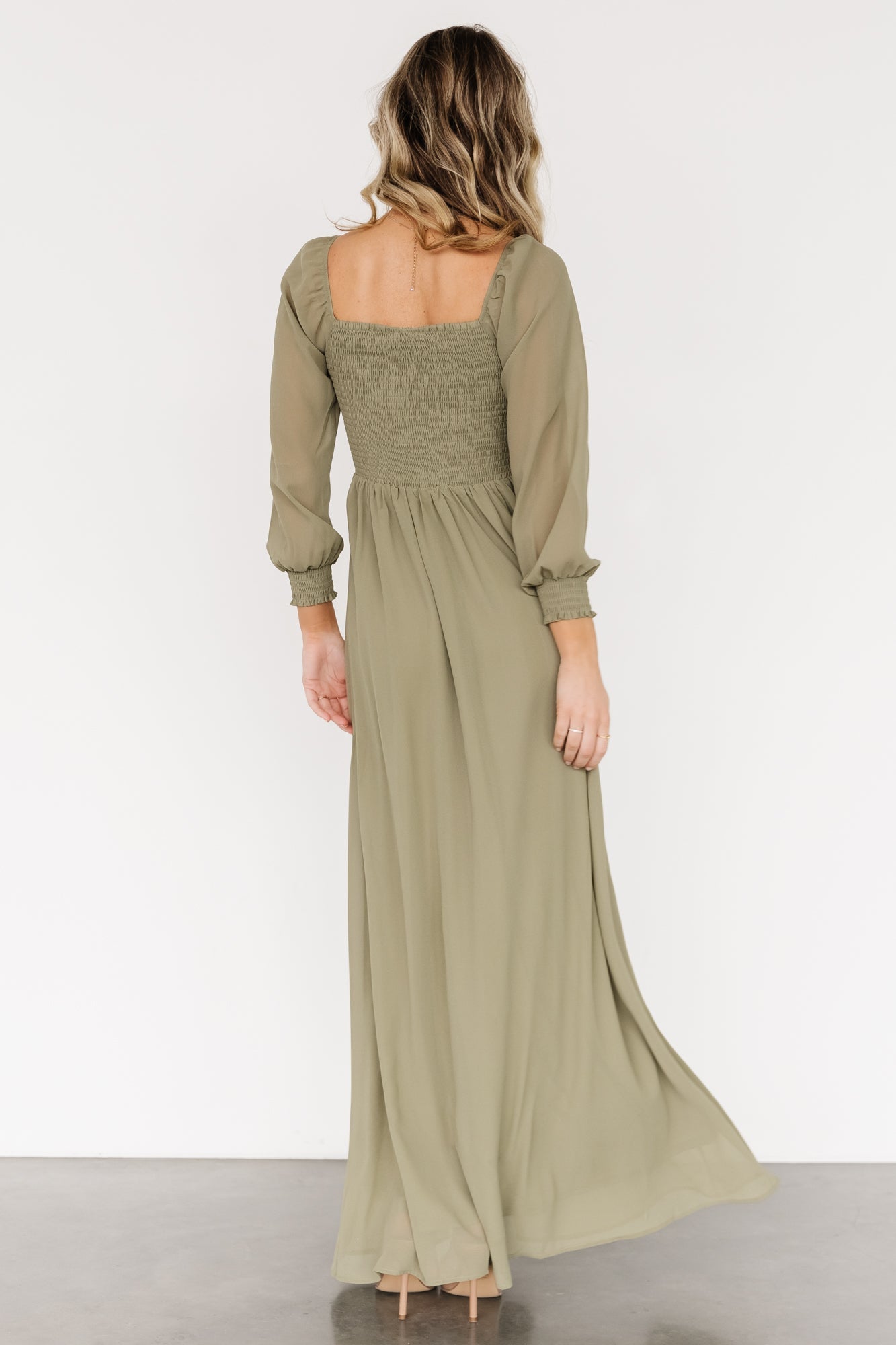 Giselle Maxi Dress | Dusty Olive - Baltic Born