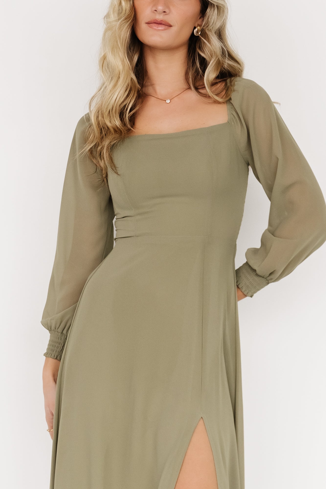 Giselle Maxi Dress | Dusty Olive - Baltic Born