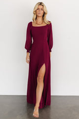 Giselle Maxi Dress | Mulberry - Baltic Born