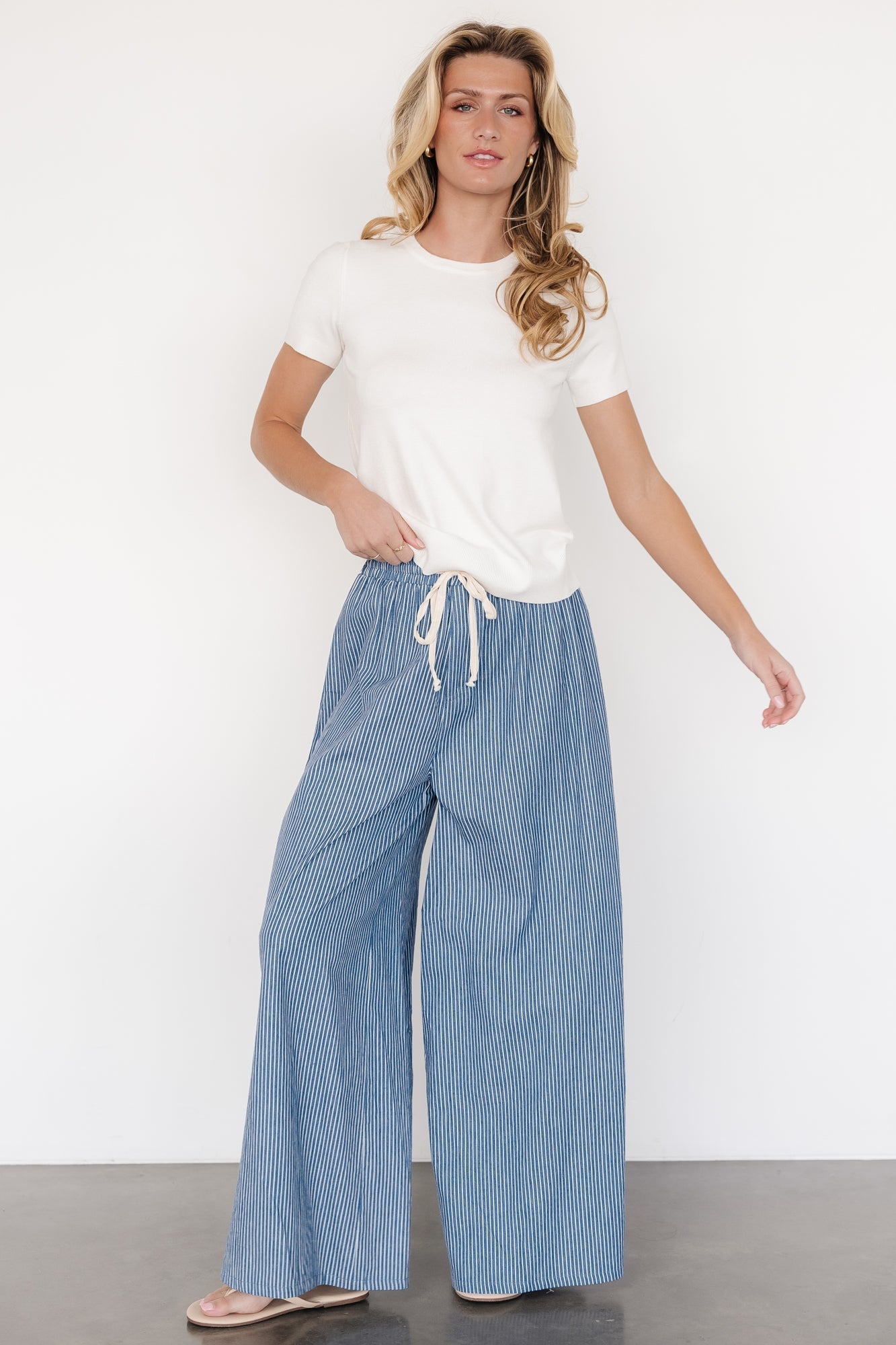 Hannah Knit Top | Off White - Baltic Born