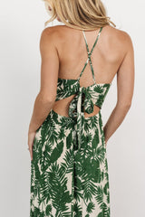 Indio Maxi Dress | Green Print - Baltic Born