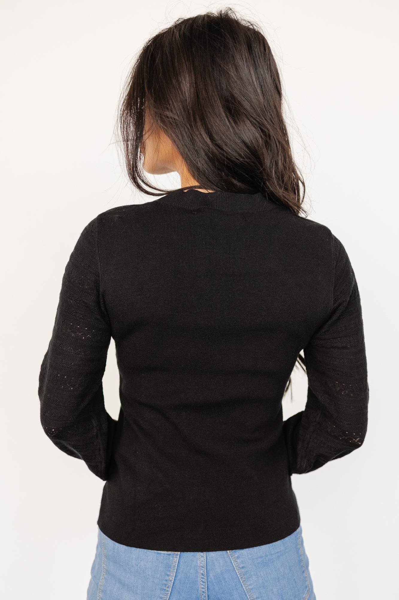 Jens Sweater Top | Black - Baltic Born