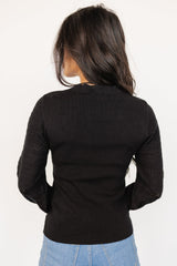 Jens Sweater Top | Black - Baltic Born