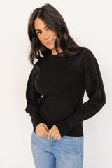 Jens Sweater Top | Black - Baltic Born