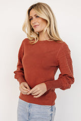 Jens Sweater Top | Brick - Baltic Born