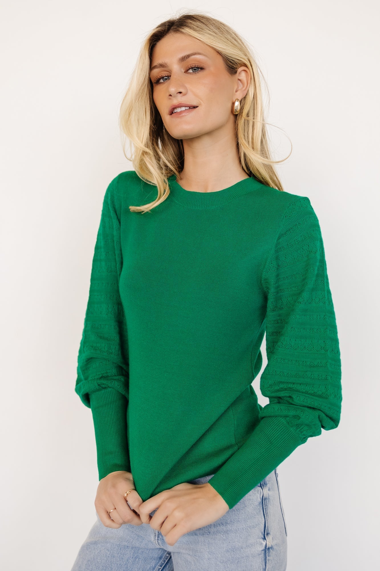 Jens Sweater Top | Green - Baltic Born
