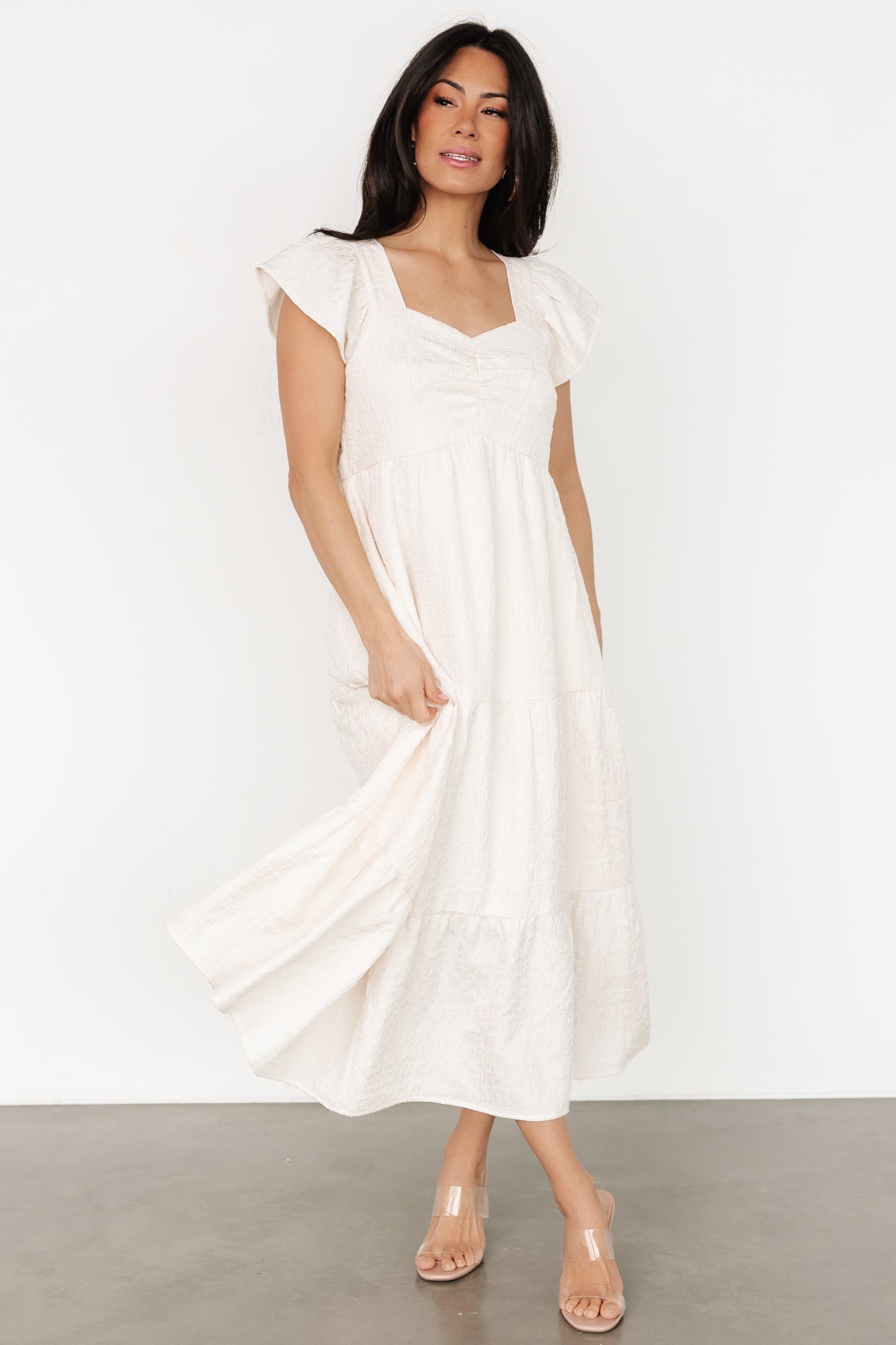 Kesler Midi Dress | Cream - Baltic Born