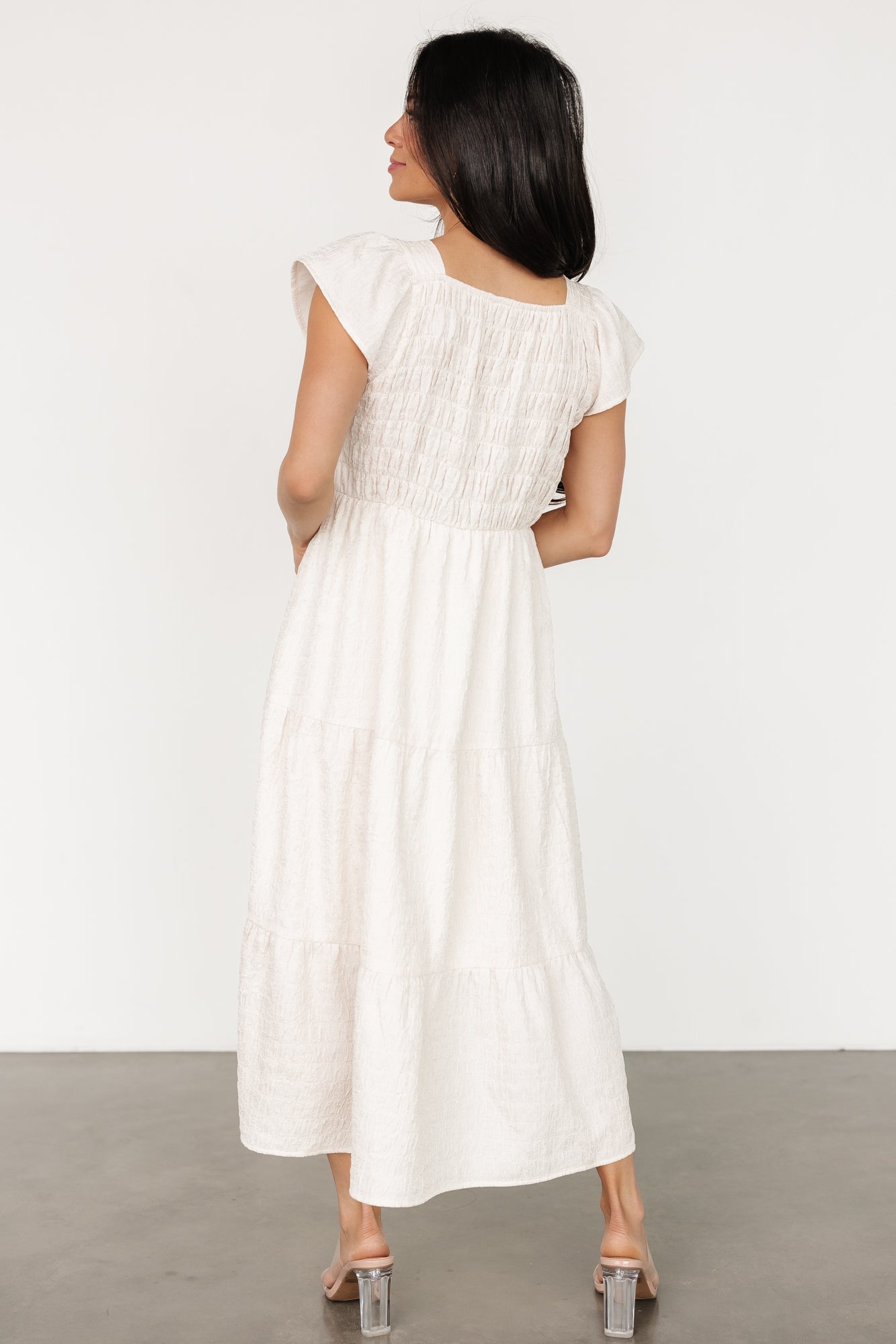 Kesler Midi Dress | Cream - Baltic Born