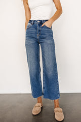 Kirby High Rise Wide Leg Jeans | Medium Wash - Baltic Born