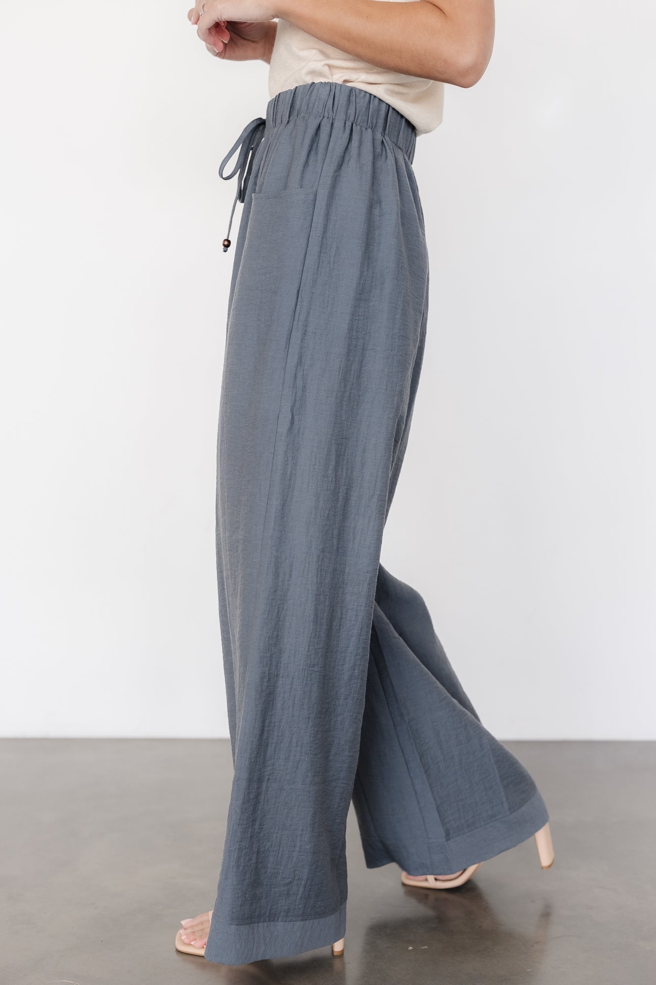 Leza Pants | Slate Blue - Baltic Born