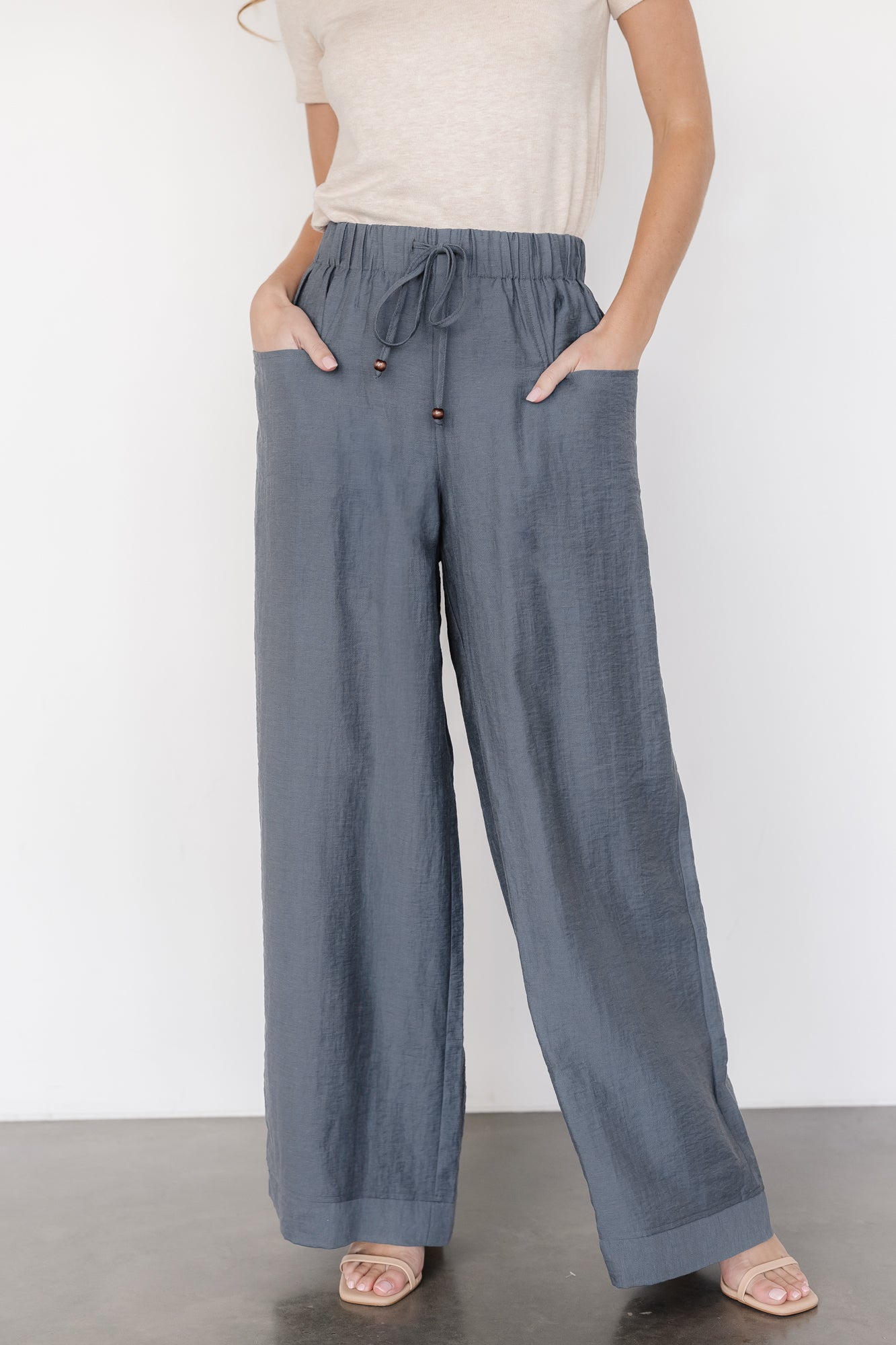 Leza Pants | Slate Blue - Baltic Born
