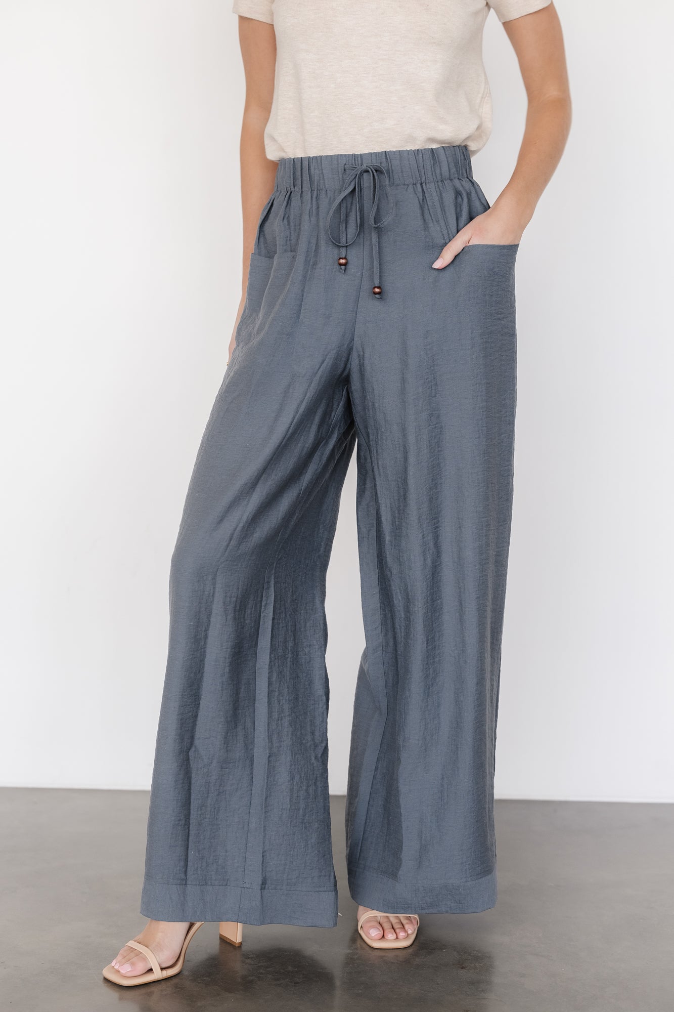 Leza Pants | Slate Blue - Baltic Born