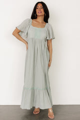 Maeve Maxi Dress | Dusty Sage - Baltic Born