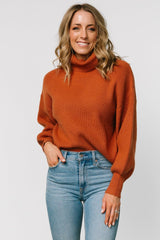 Malcolm Turtleneck Sweater | Spice - Baltic Born