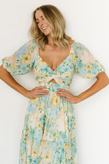 Maya Maxi Dress | Garden Multi - Baltic Born