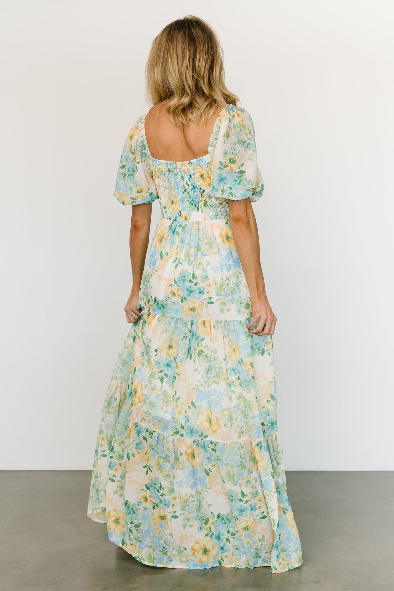 Maya Maxi Dress | Garden Multi - Baltic Born