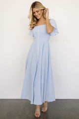 McKay Maxi Dress | Light Blue - Baltic Born