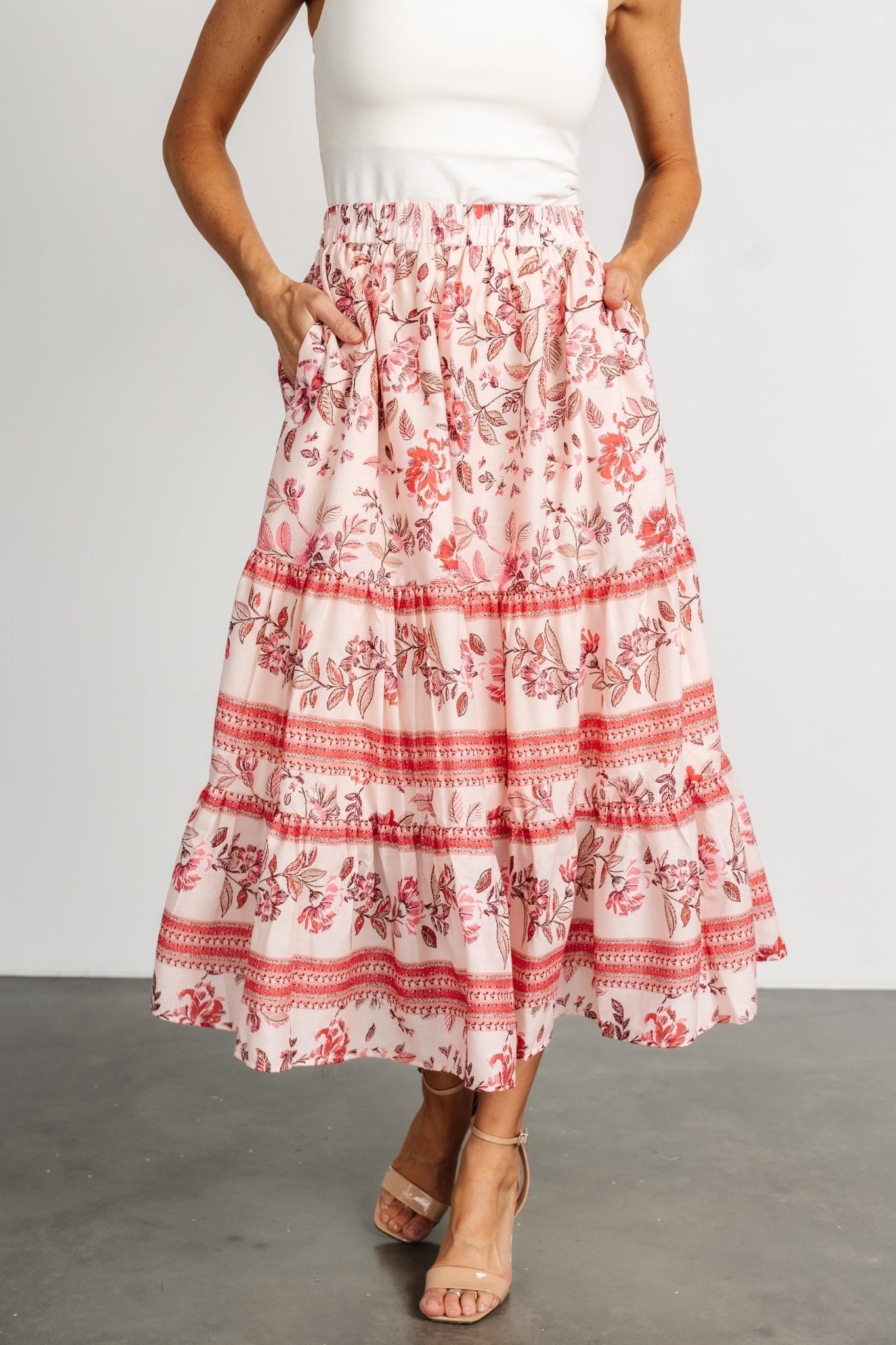 Meg Skirt | Blush Multi - Baltic Born