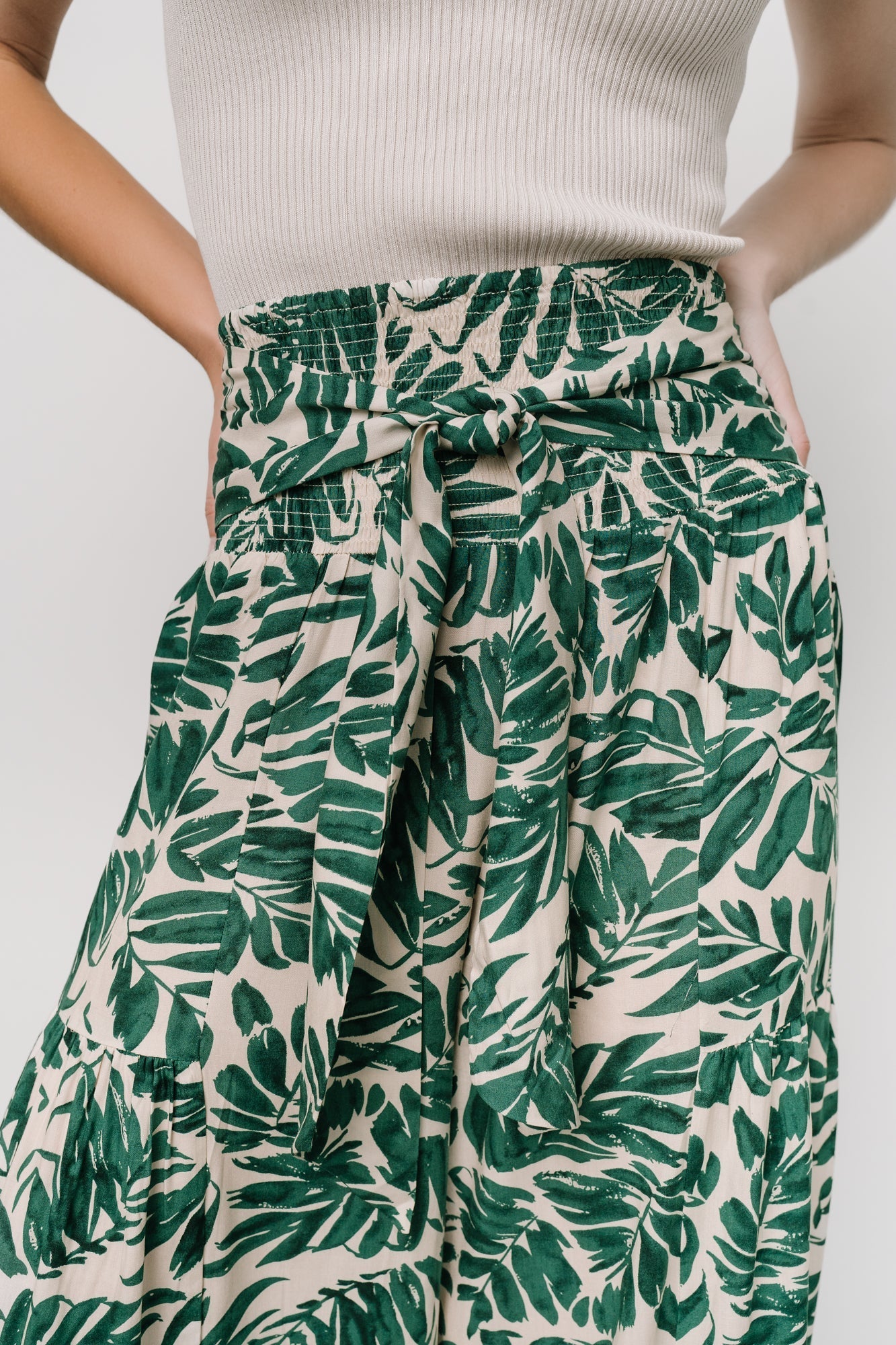 Monterey Pants | Green Print - Baltic Born