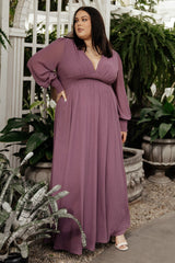Olivia Maxi Dress | Vintage Plum - Baltic Born