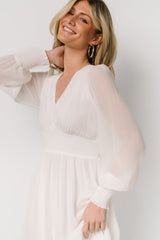 Olivia Maxi Dress | White - Baltic Born