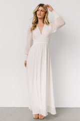 Olivia Maxi Dress | White - Baltic Born